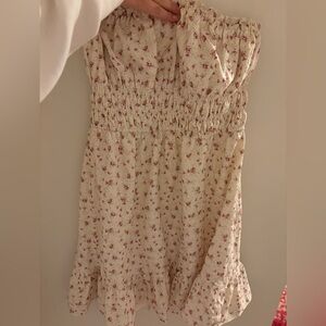 full tilt floral tube dress